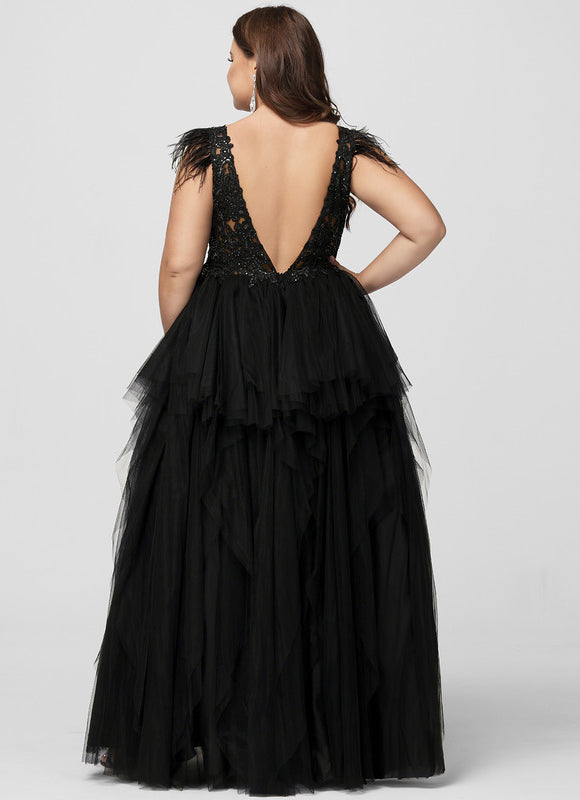Robe De Soirée Longue Chic Noire - gallery 7