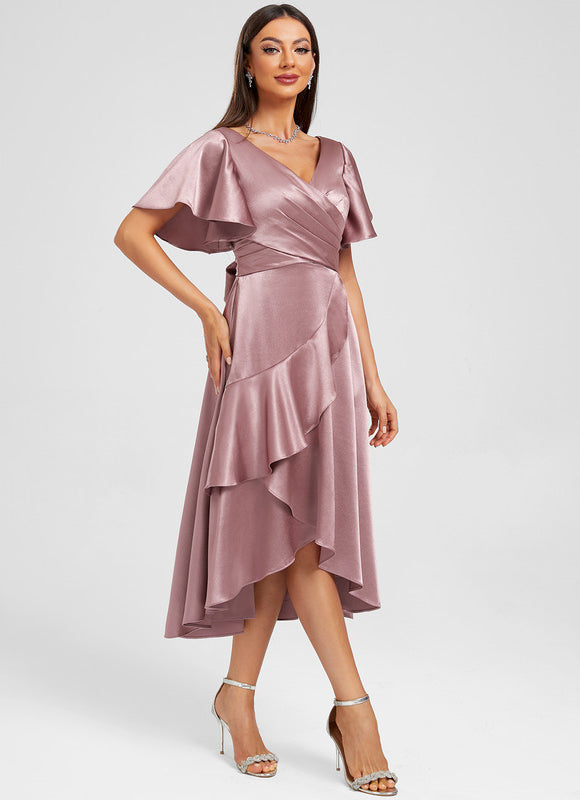 Robe Chic Cocktail Marine Élégante - gallery 1
