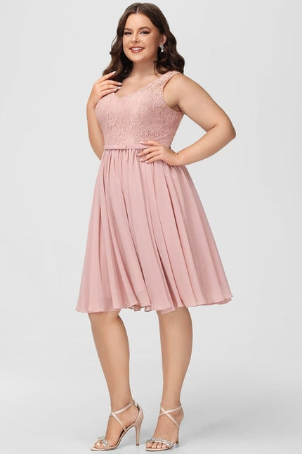 Robe Chic Blush Élégante - gallery 6