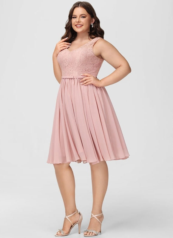 Robe Chic Blush Élégante - gallery 6
