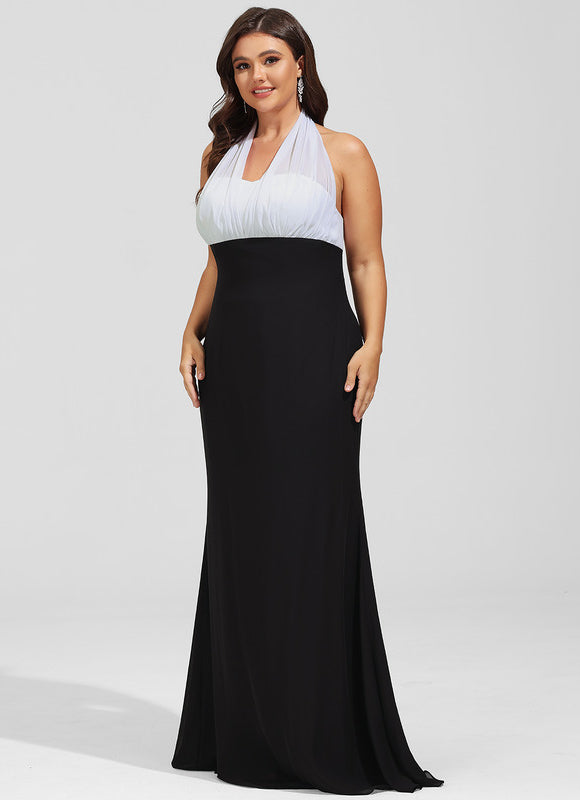 Robe Chic Bicolore Élégante - gallery 8