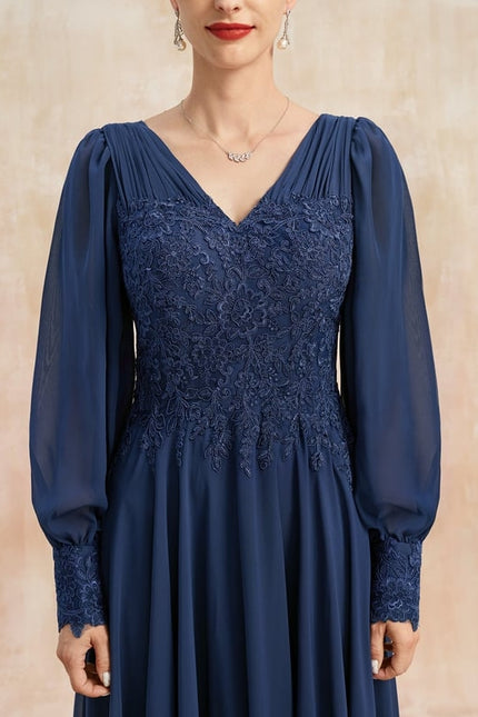 Robe Chic Élégance Marine Envolée - gallery 6