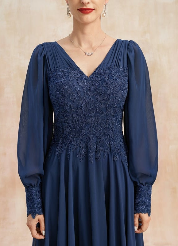 Robe Chic Élégance Marine Envolée - gallery 6