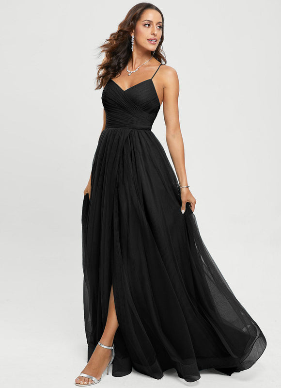 Robe Chic Tulle Noir - gallery 9
