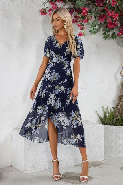 Robe Chic Florale Vaporeuse - gallery 3