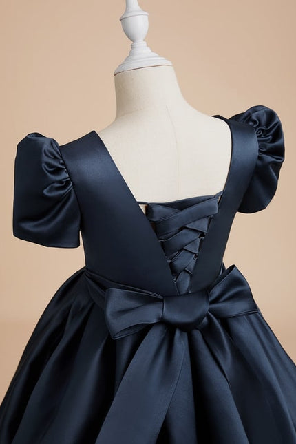 Robe Chic Satin Étoile Enfant - gallery 3