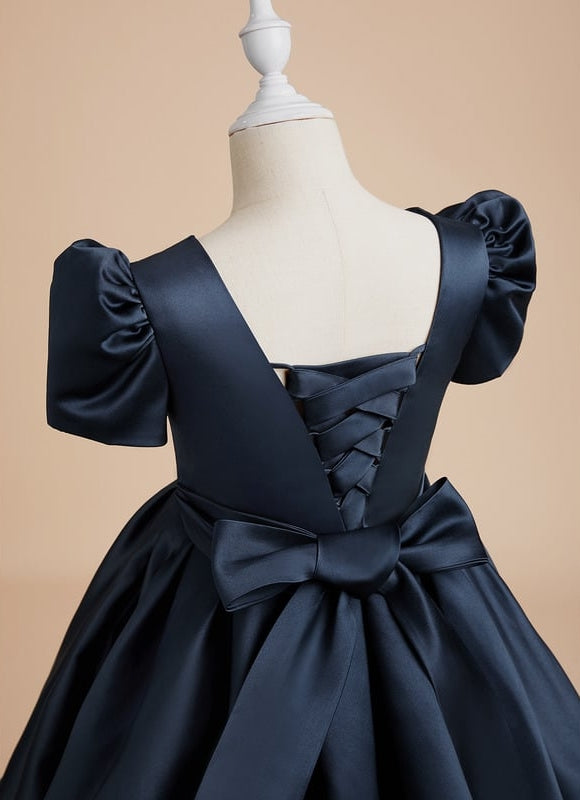 Robe Chic Satin Étoile Enfant - gallery 3
