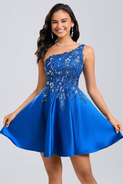 Robe Bleu Roi Chic