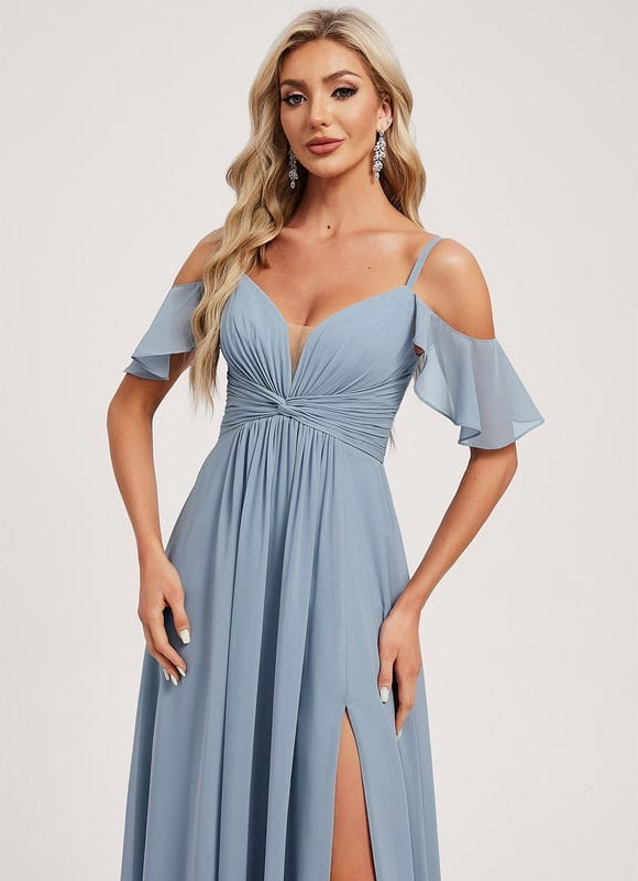 Robe Chic Fluide Ciel - gallery 3
