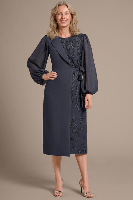 Robe Chic Élégante Brodée