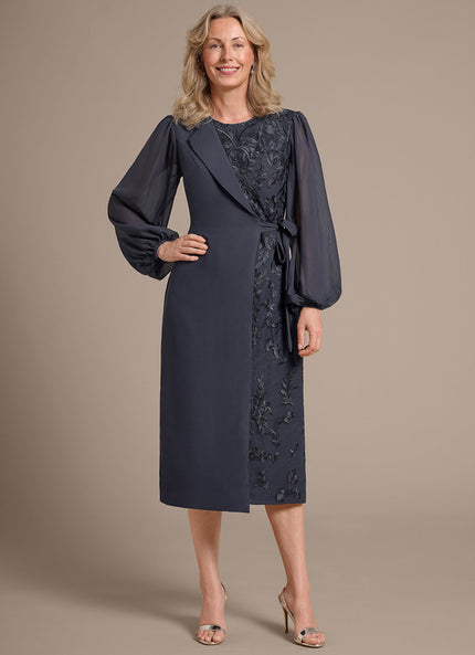 Robe Chic Élégante Brodée