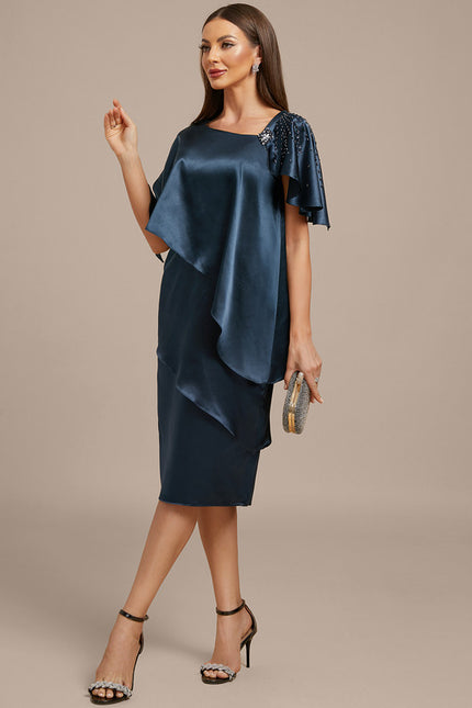 Robe Chic Satinée Nocturne - gallery 3