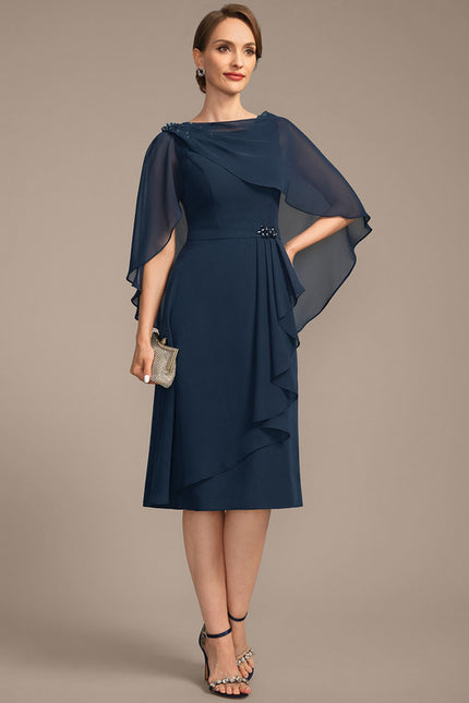 Robe Chic Bleu Élégant
