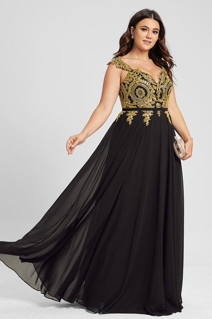 Robe Chic Longue Marine Élégante - gallery 9