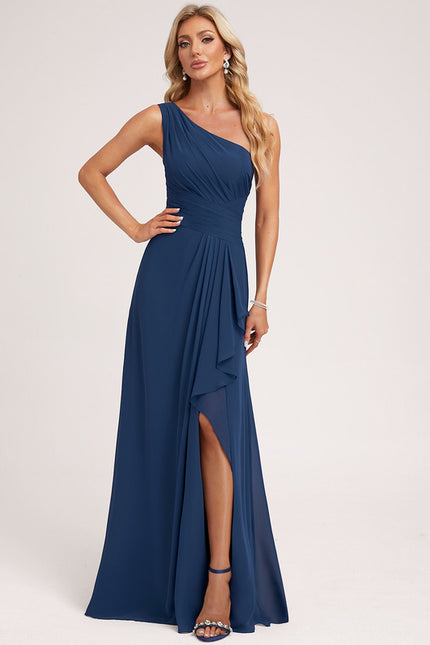 Robe Chic Asymétrique Beige