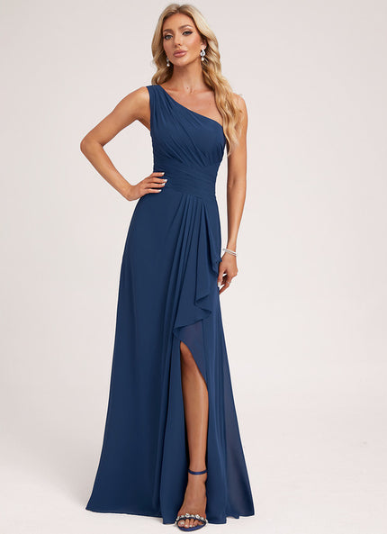 Robe Chic Asymétrique Beige