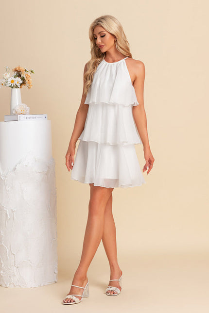 Robe Chic Flottante Blanche - gallery 5