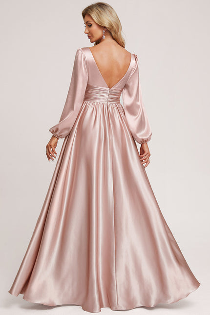 Robe Portefeuille Longue Chic - gallery 2