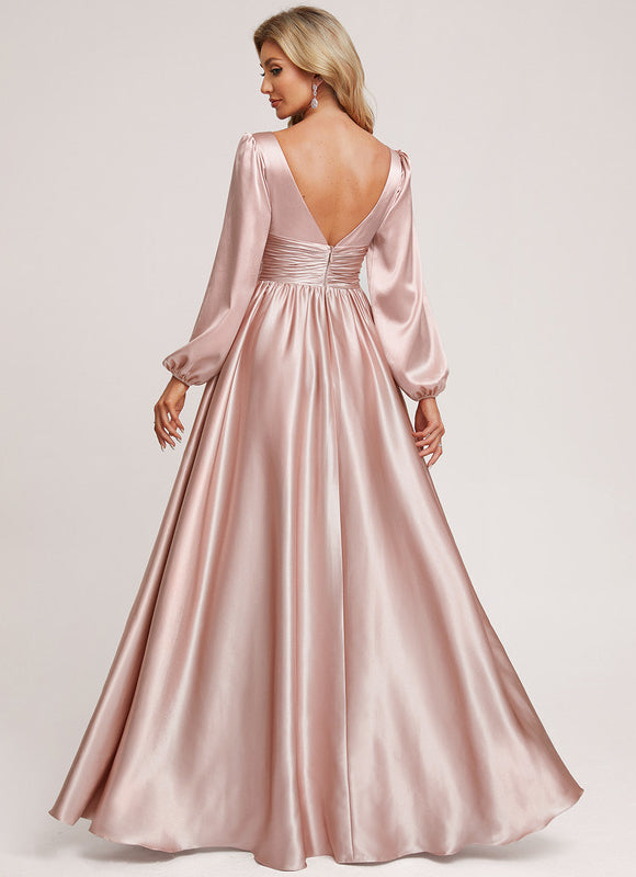 Robe Portefeuille Longue Chic - gallery 2
