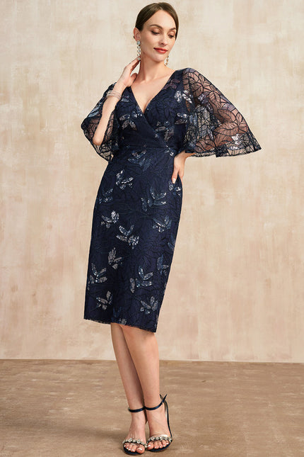 Robe Chic Dentelle Étoilée - gallery 5