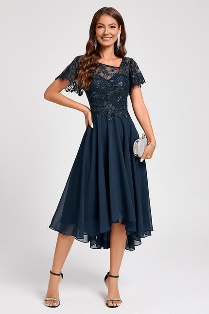 Robe Chic Cocktail Étoilée - gallery 6