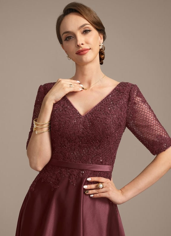 Robe Chic Velours De Rubis - gallery 1
