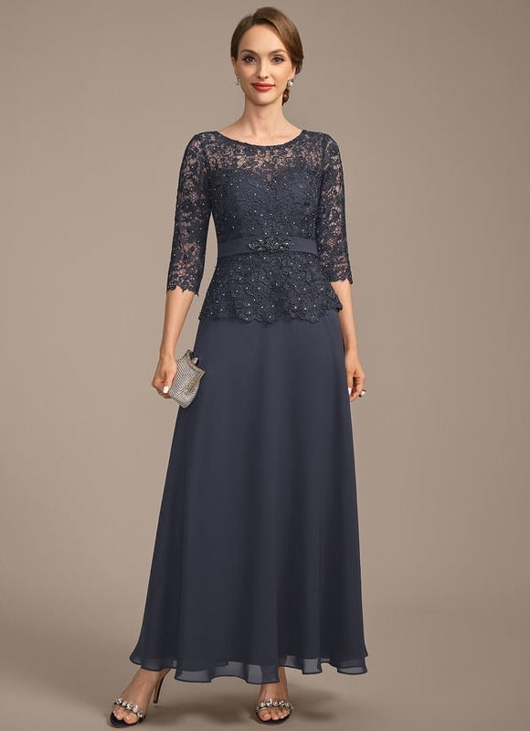 Robe Chic Élégante Mousseline