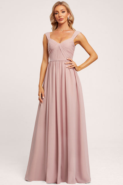 Robe Chic Rose Flottante - gallery 1