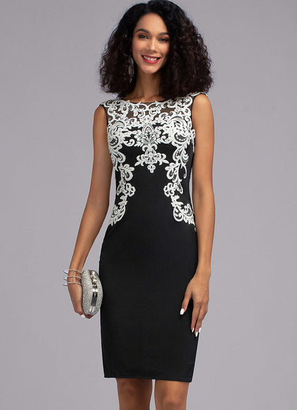 Robe Chic Noir Et Blanc Chic