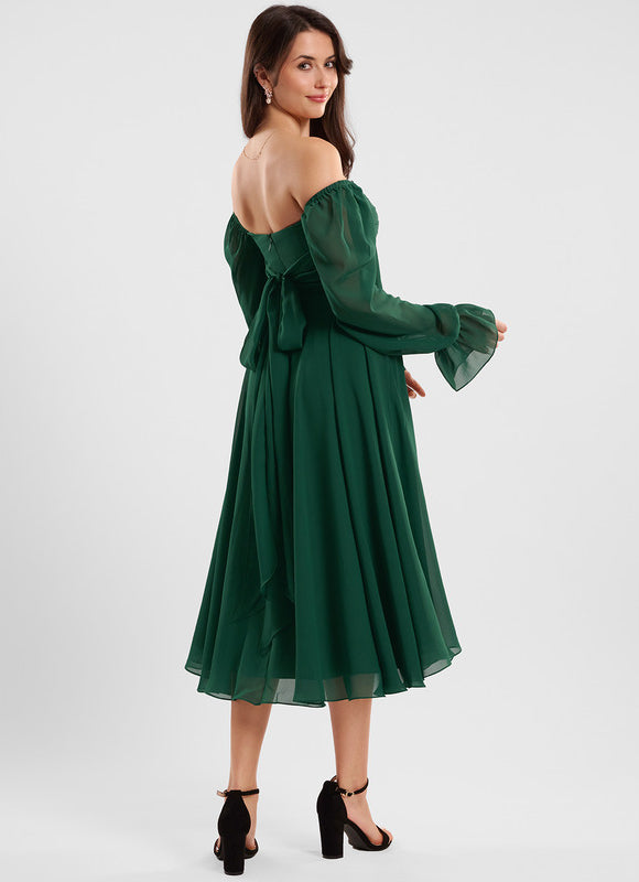 Robe Chic Fluide À Nouer - gallery 7