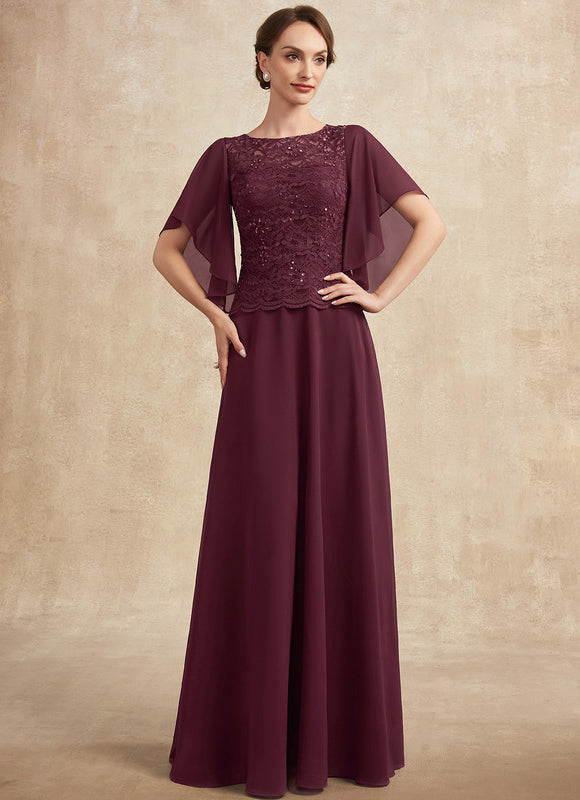 Robe Chic Violette Brodée - gallery 3