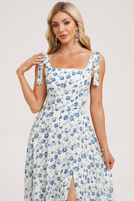 Robe Chic Longue Verte Élégante - gallery 3