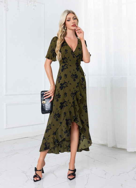 Robe Portefeuille Chic Pour Mariage - gallery 2