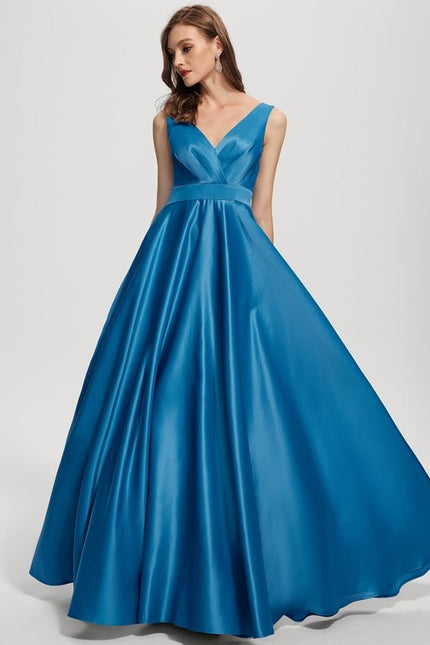 Robe Chic Bleu Electrique - gallery 1