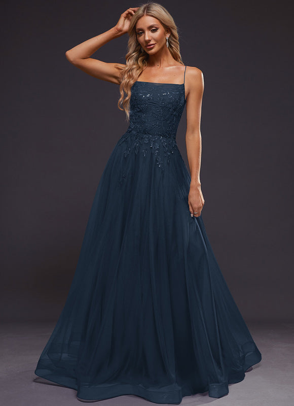 Robe Chic Tulle Étoilé