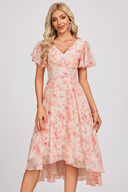 Robe Chic Fluide Bleu Nuit - gallery 1