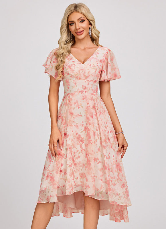 Robe Chic Fluide Bleu Nuit - gallery 1