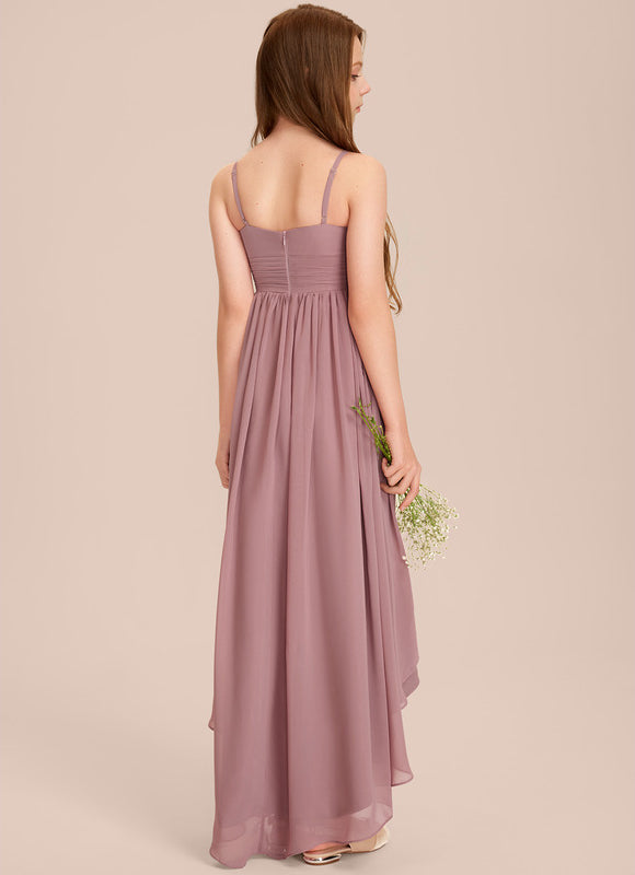 Robe Chic Asymétrique Lilas - gallery 3