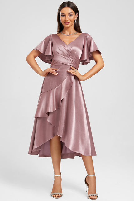 Robe Chic Cocktail Marine Élégante - gallery 4