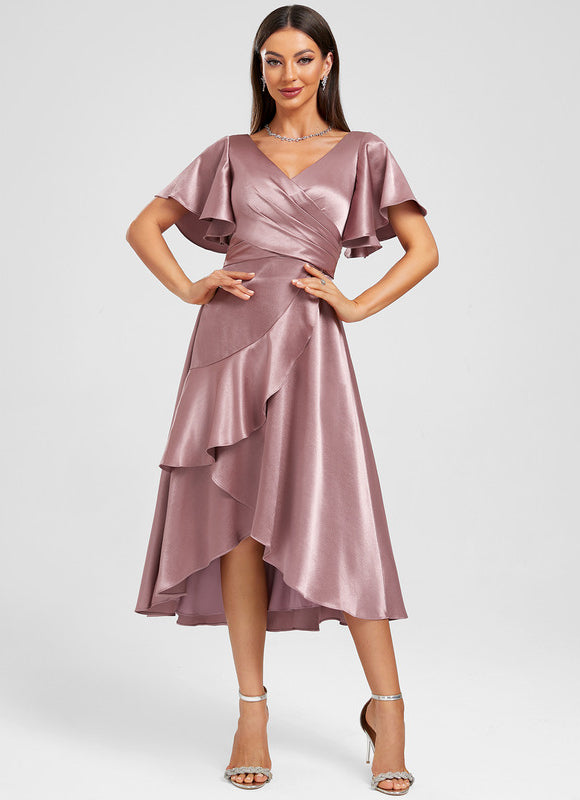 Robe Chic Cocktail Marine Élégante - gallery 4