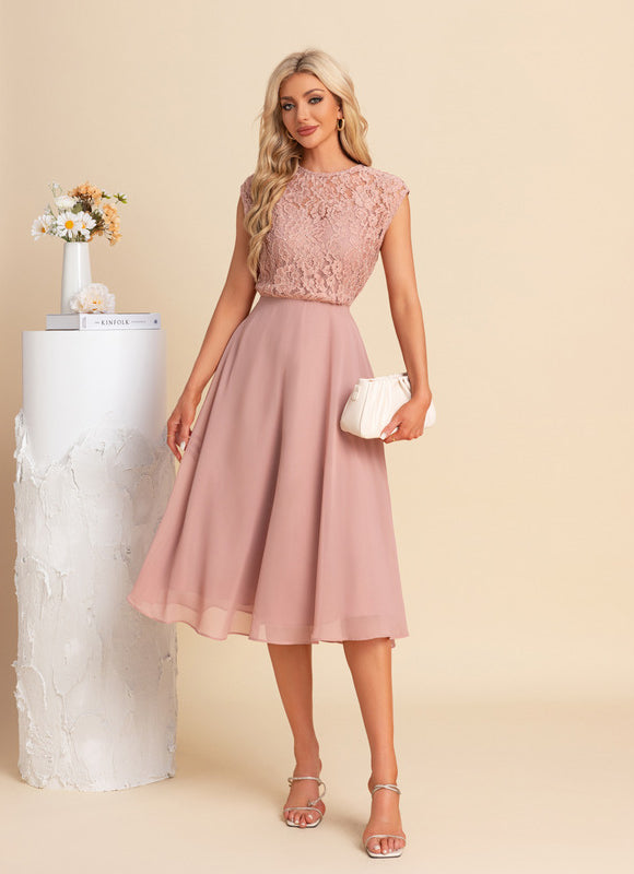 Robe Chic Violette Élégante