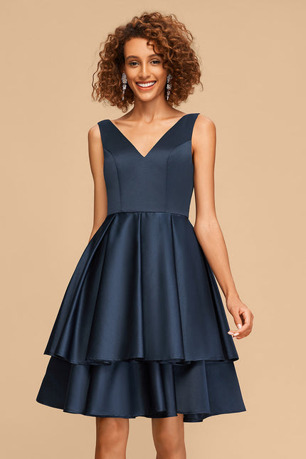 Robe Chic Satinée Cascade - gallery 3