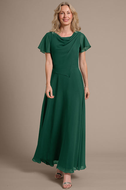 Robe Droite Longue Chic Pour Mariage - gallery 2
