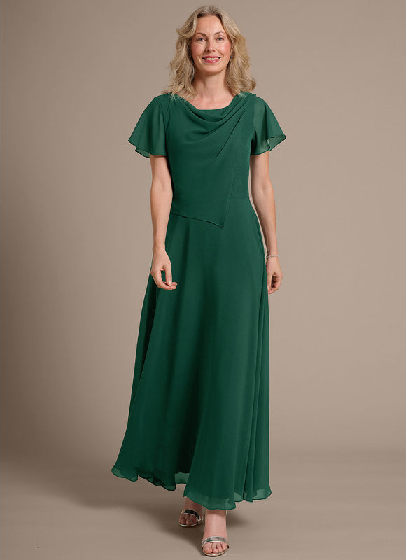 Robe Droite Longue Chic Pour Mariage - gallery 2