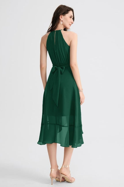 Robe Chic Ondée Émeraude - gallery 1