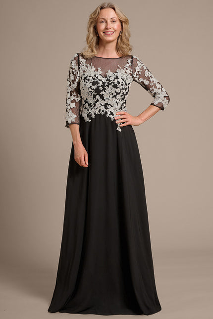 Robe Chic Élégante Noire - gallery 2