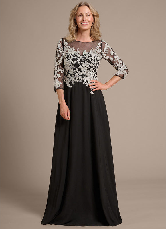 Robe Chic Élégante Noire - gallery 2