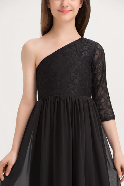 Robe Chic Asymétrique Lavande - gallery 4