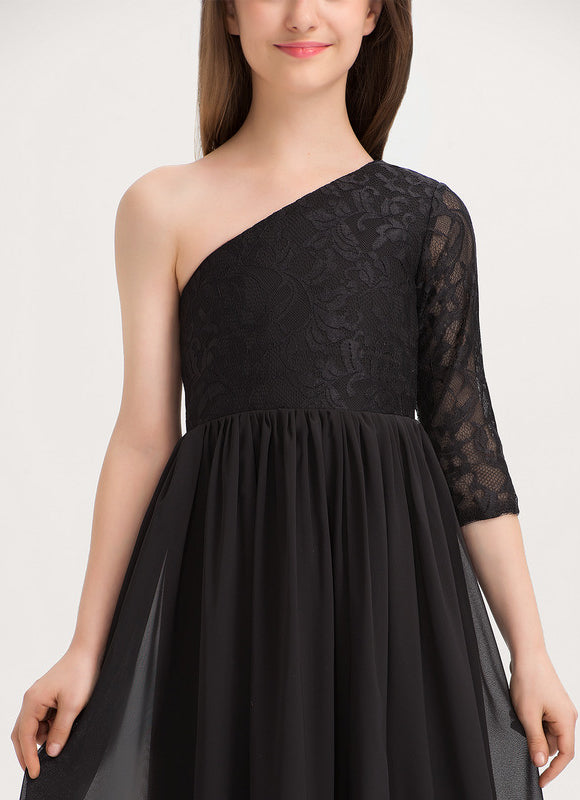 Robe Chic Asymétrique Lavande - gallery 4