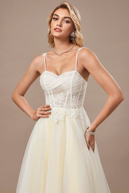 Robe Chic Tulle Ivoire - gallery 6